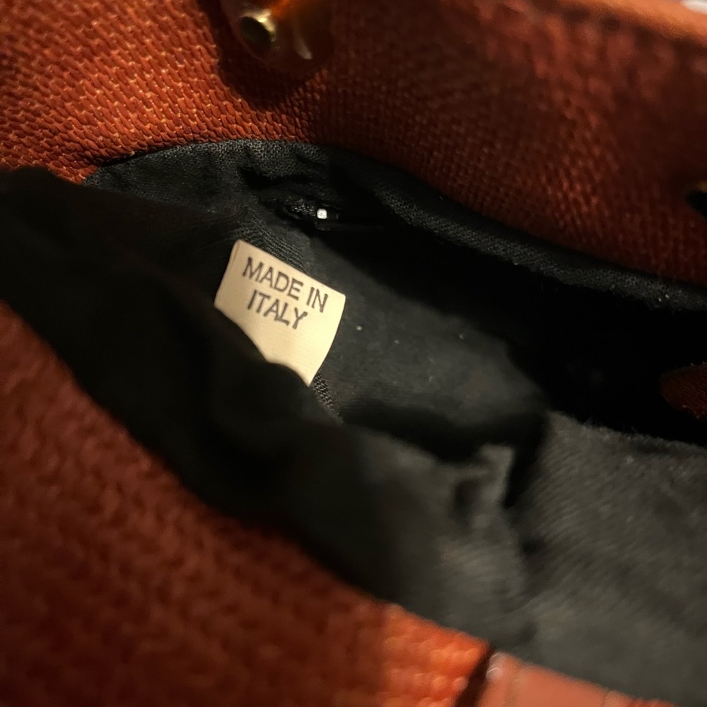 Valerie Stevens Straw woven leather shoulder strap dual carry  Bag - Picture 6 of 14